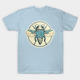 Emerge: Cicada Brood - Japanese Kanji T-Shirt